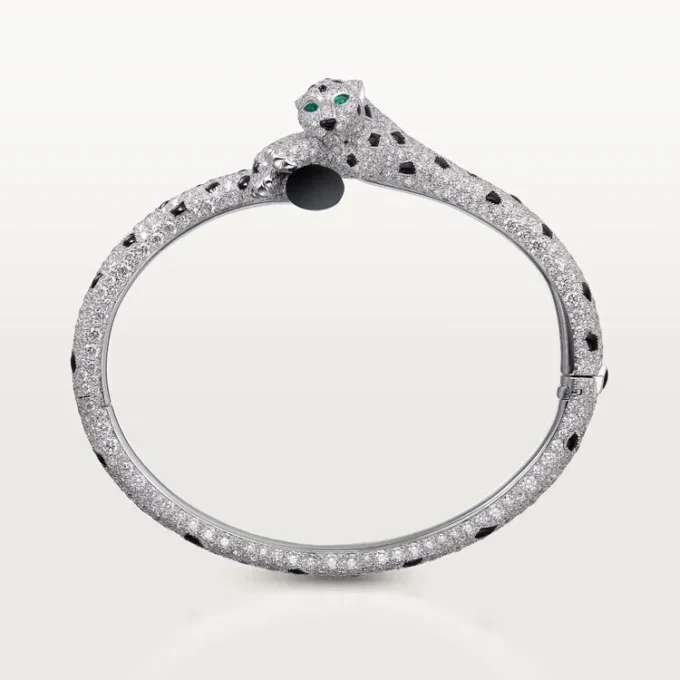 Bracelet Panthère de Cartier, pavé
