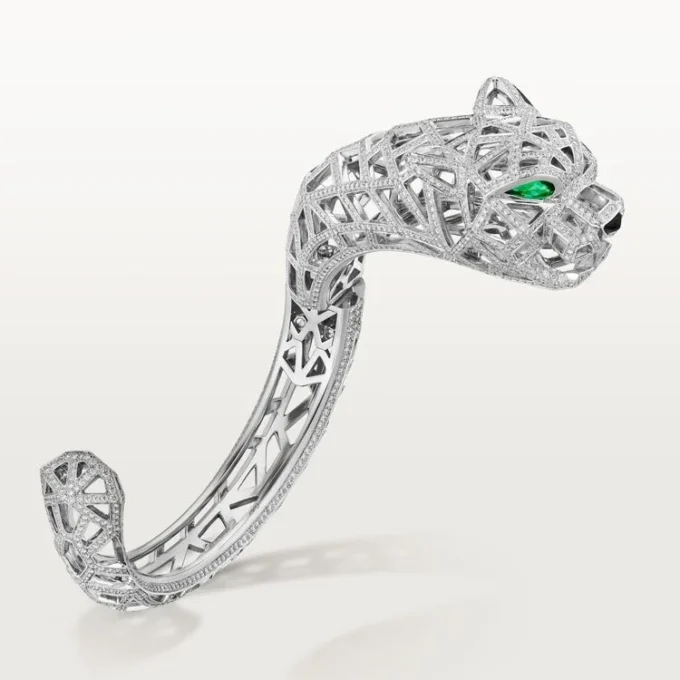 Bracelet Panthère de Cartier, pavé