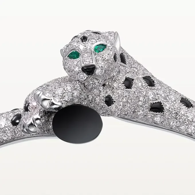 Bracelet Panthère de Cartier, pavé