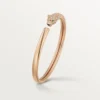 Bracelet Panthère de Cartier, petit modèle, demi-sertissage