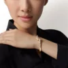 Bracelet Panthère de Cartier, petit modèle, demi-sertissage