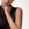 Bracelet Panthère de Cartier, petit modèle, demi-sertissage
