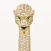 Bracelet Panthère de Cartier, petit modèle, demi-sertissage
