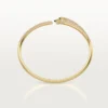 Bracelet Panthère de Cartier, petit modèle, demi-sertissage