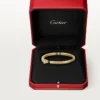 Bracelet Panthère de Cartier, petit modèle, demi-sertissage