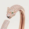 Bracelet Panthère de Cartier, petit modèle, pavé