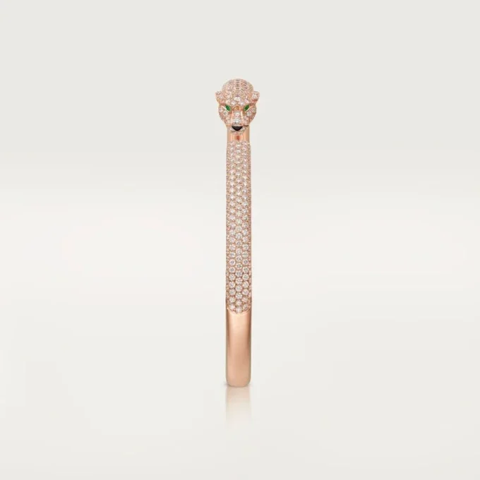 Bracelet Panthère de Cartier, petit modèle, pavé