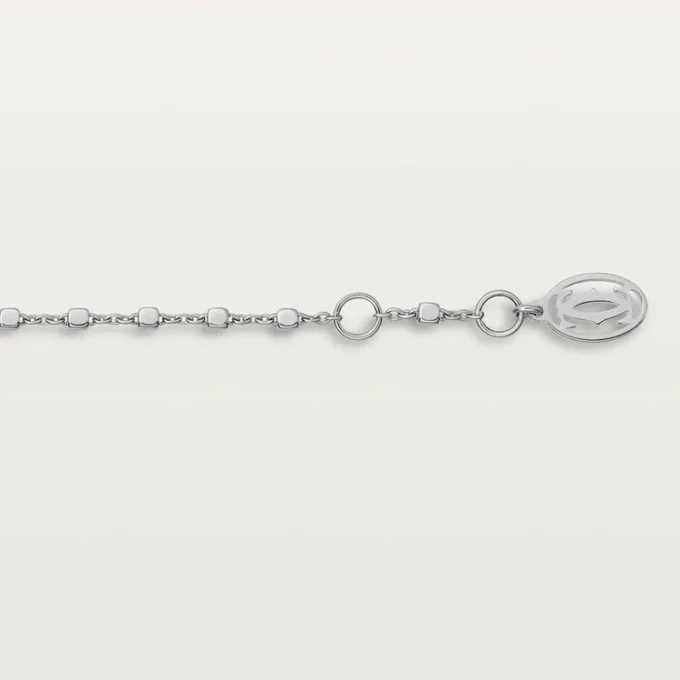 Bracelet Panthère de Cartier, sur chaîne, demi-sertissage