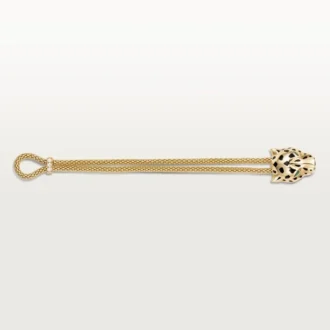 Bracelet Panthère de Cartier, sur chaîne, diamants