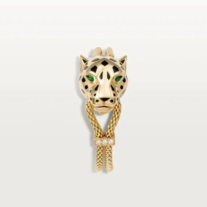 Bracelet Panthère de Cartier, sur chaîne, diamants