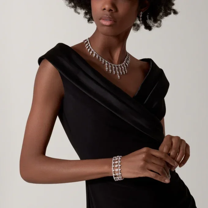 Bracelet Pluie de Cartier – Or blanc, diamants – Cartier