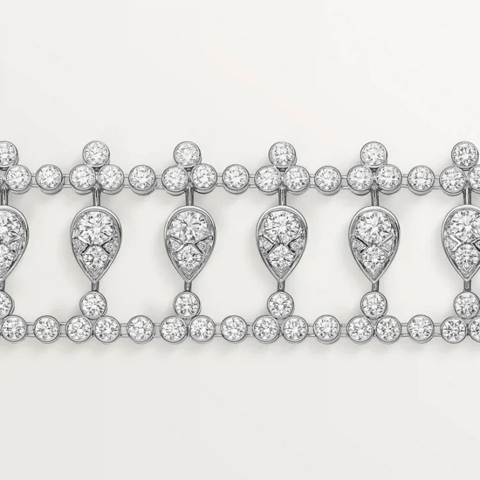 Bracelet Pluie de Cartier – Or blanc, diamants – Cartier