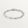 Bracelet Santos de Cartier, chaîne, modèle moyen