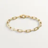 Bracelet Santos de Cartier, chaîne, modèle moyen