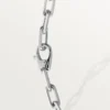 Bracelet Santos de Cartier, chaîne, modèle moyen