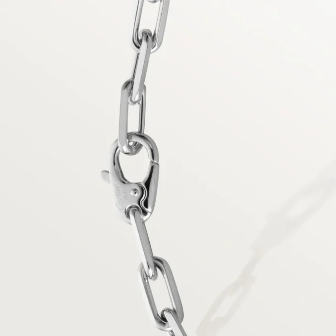 Bracelet Santos de Cartier, chaîne, modèle moyen