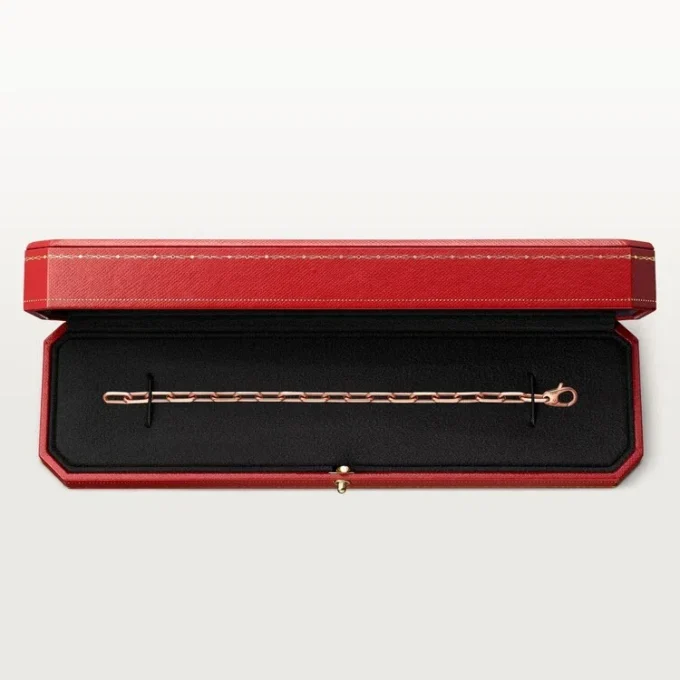 Bracelet Santos de Cartier, chaîne, modèle moyen