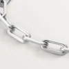 Bracelet Santos de Cartier, chaîne, modèle moyen