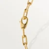 Bracelet Santos de Cartier, chaîne, modèle moyen