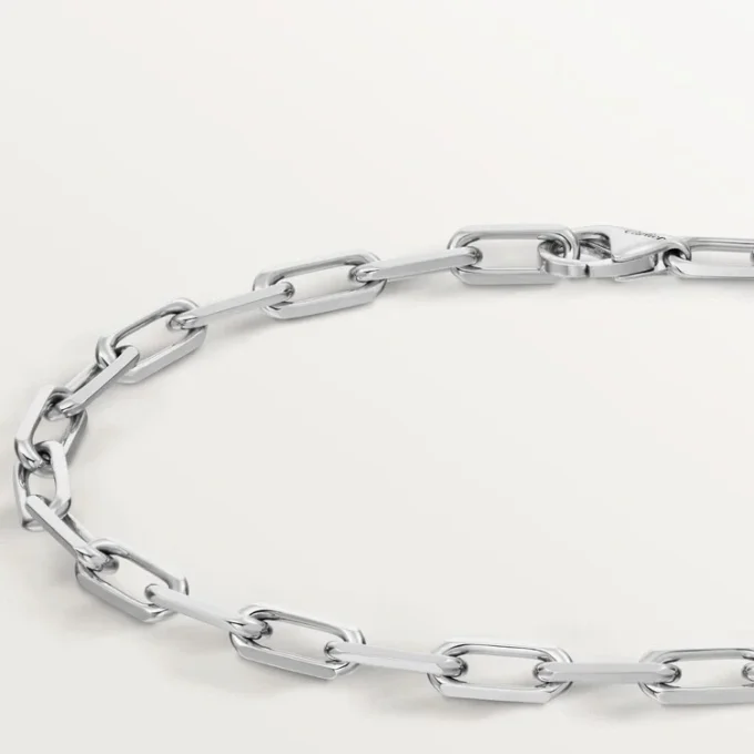Bracelet Santos de Cartier, chaîne, petit modèle