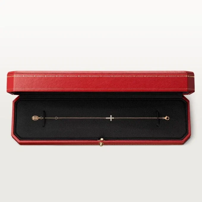 Bracelet Symboles – Or rose, diamants – Cartier