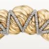Bracelet Tressage Cartier Libre, diamants