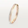 Bracelet Trinity en or tricolore, modèle classique | Cartier US