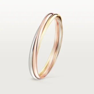Bracelet Trinity en or tricolore, modèle classique | Cartier US