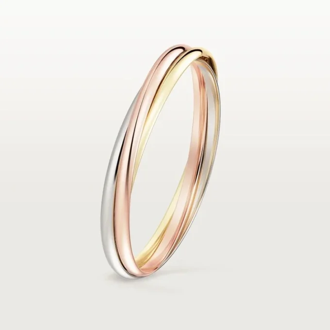 Bracelet Trinity en or tricolore, modèle classique | Cartier US