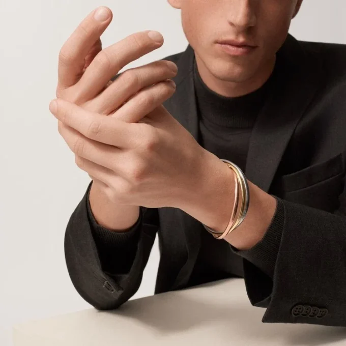 Bracelet Trinity en or tricolore, modèle classique | Cartier US