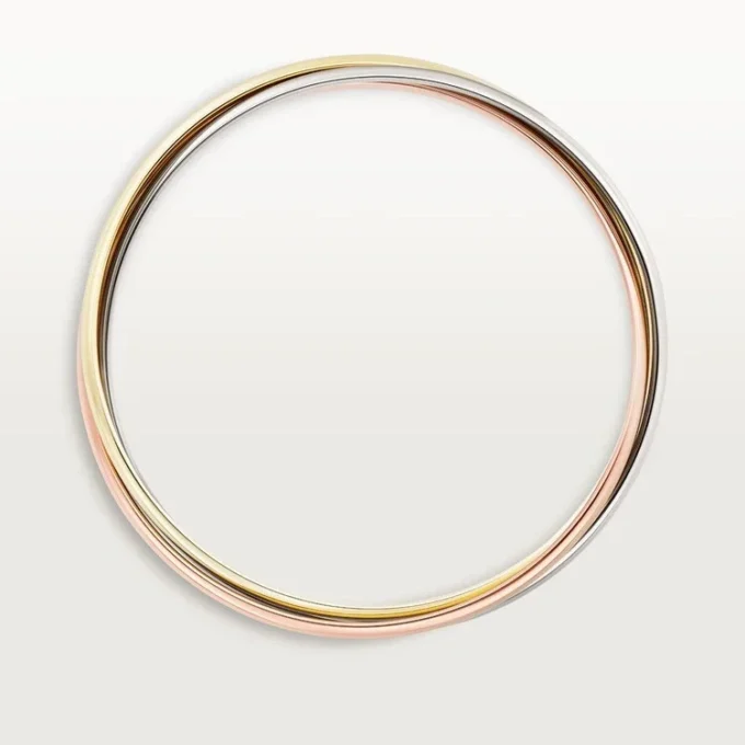 Bracelet Trinity en or tricolore, modèle classique | Cartier US