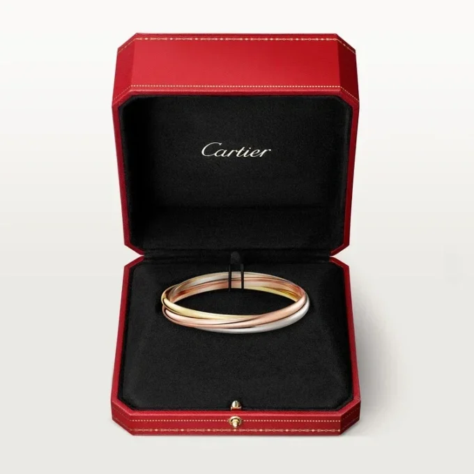 Bracelet Trinity en or tricolore, modèle classique | Cartier US