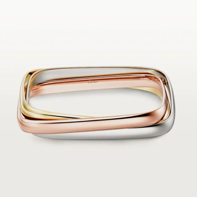 Bracelet Trinity, forme coussin