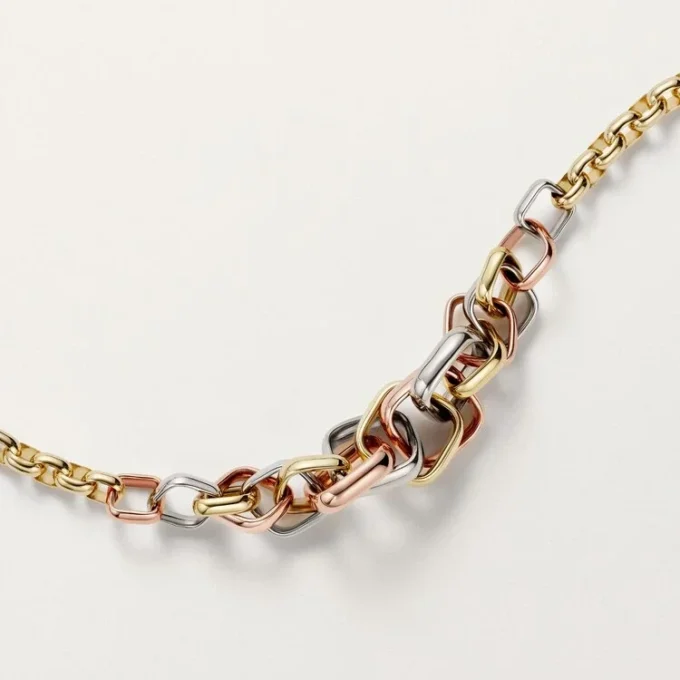 Bracelet Trinity, forme coussin