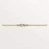 Bracelet Trinity, forme coussin