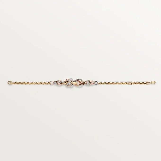 Bracelet Trinity, forme coussin