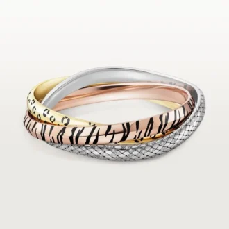 Bracelet Trinity, laque, diamants
