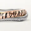 Bracelet Trinity, laque, diamants