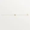 Bracelet Trinity, sur chaîne, 1 diamant