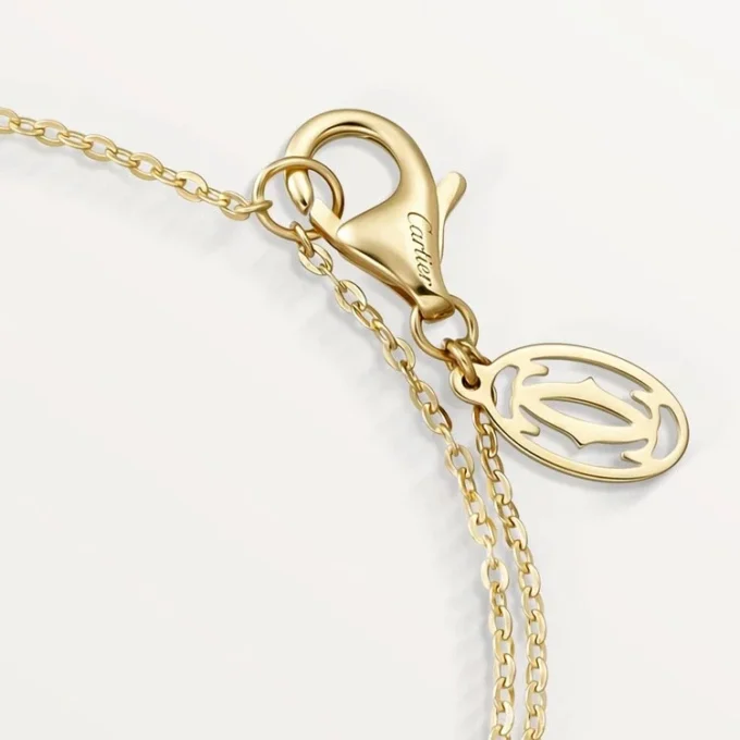 Bracelet Trinity, sur chaîne, diamants