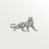 Broche Panthère de Cartier – Or blanc, émeraudes, onyx, diamants – Cartier