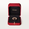 Clash De Cartier – Bague pavée de diamants en or rose | Cartier US