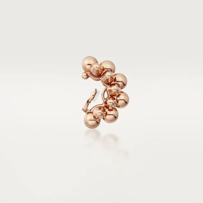 Clash De Cartier Boucle d&rsquo;oreille simple, modèle XL – Or rose – Cartier