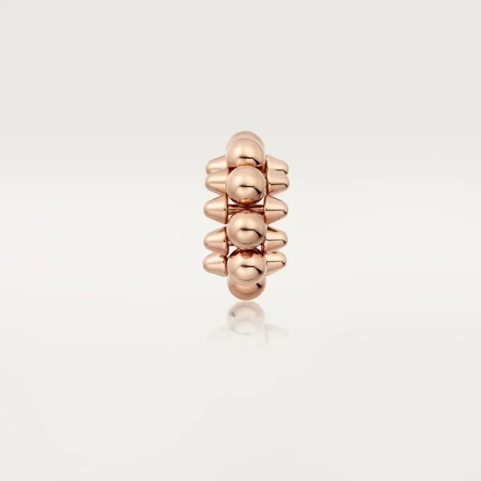 Clash De Cartier Boucle d&rsquo;oreille simple, modèle XL – Or rose – Cartier