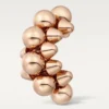 Clash De Cartier Boucle d&rsquo;oreille simple, modèle XL – Or rose – Cartier