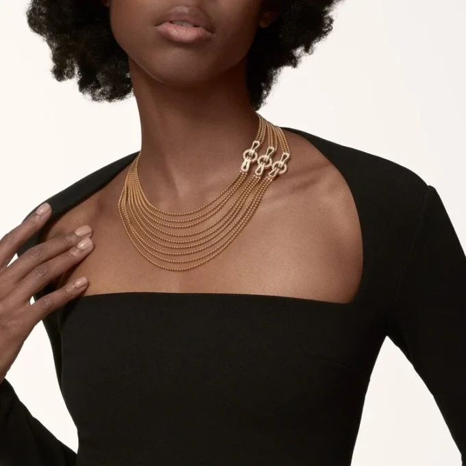 Collier Agrafe, modèle moyen, demi-sertissage