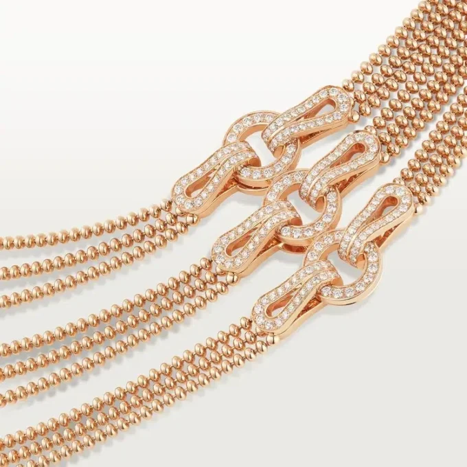Collier Agrafe, modèle moyen, demi-sertissage