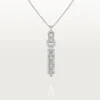 Collier Agrafe – Or blanc, diamants – Cartier Collier Agrafe – Or blanc, diamants – Cartier