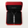 Collier Agrafe – Or blanc, diamants – Cartier Collier Agrafe – Or blanc, diamants – Cartier
