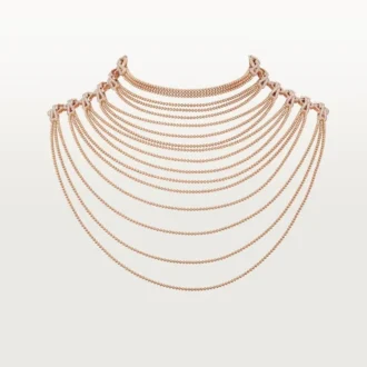 Collier Agrafe, semi-sertie